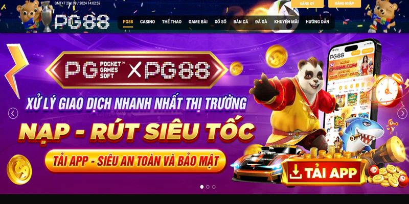 Tổng quan về nhà cái PG88